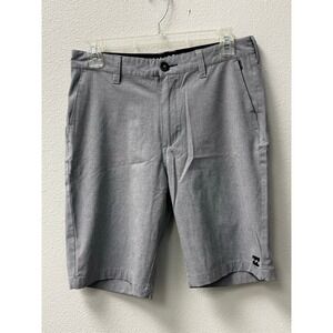 Billabong Submersibles Mens Shorts‎ Size 29 Gray Crossfire Quad Blend Fabric